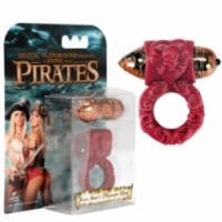 Виброкольцо Пиратское красное колечко jesse`s red pleasure ring-0011