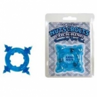 Виброкольцо Синее кольцо nuts & bolts cockrings 7554-01 cd dj