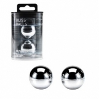 Вагинальные шарики Крупные серебряные шарики для тренировки bliss balls h45515-10001